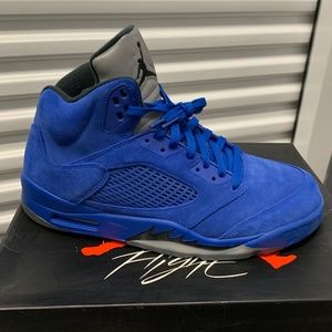 Jordan 5-Retro Blue Suede